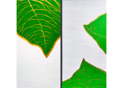 Diptychon-Blatt-Werk