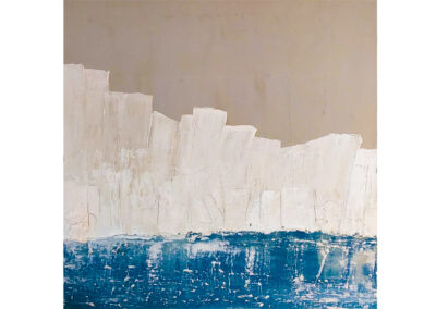 Zeit-Zeugen (Acryl Spachtel-Masse 80x80cm)